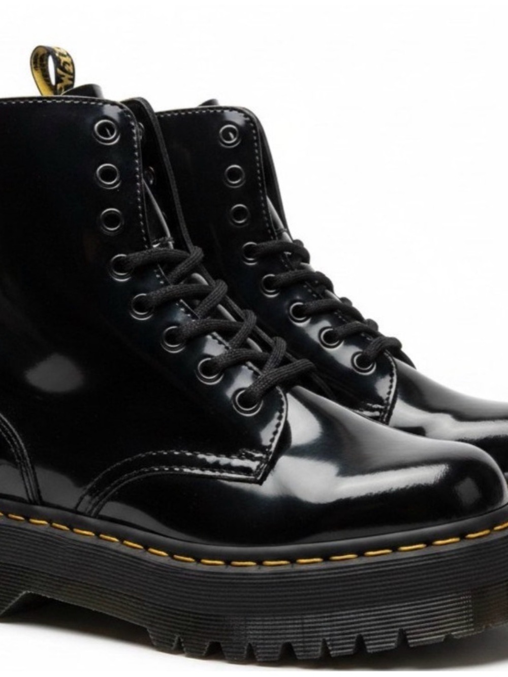 Dr. Martens Jadon Patent Platforms Size 6 Women